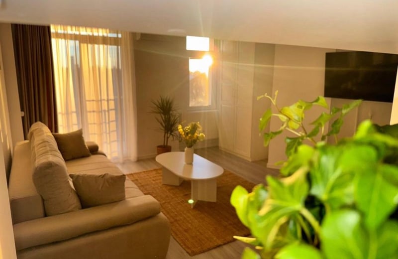 Rental of a spacious 1-room apartment, 40 m², Bucharest, Romania